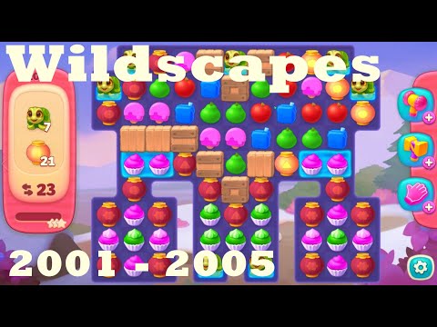 Wildscapes Level 2001 - 2005 HD Walkthrough | 3 - match game | gameplay | android | ios | pc | app