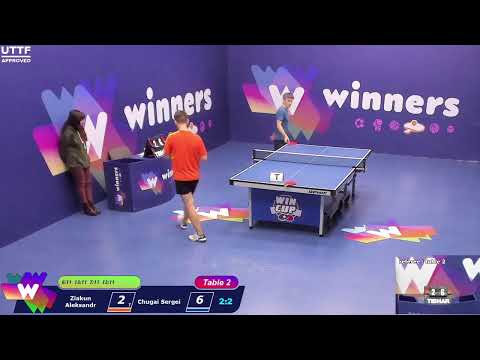 WINners CUP table 2  08.12  Ziakun Aleksandr - Chugai Sergei  22:30