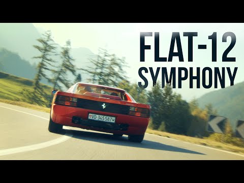 Ferrari Testarossa | Pure engine & exhaust sound | Onboard