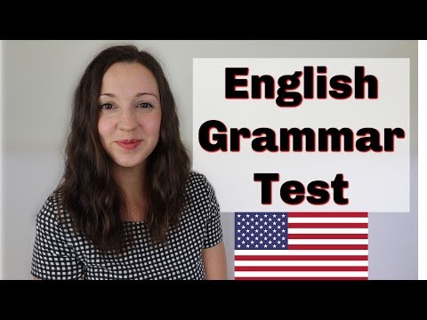 英文法テスト。上級英語レッスン (English Grammar Test: Advanced English Lesson)