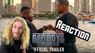 Bad Boys: Ride or Die official trailer REACTION // Will Smith, Martin Lawrence
