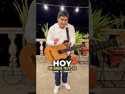 HOY estaremos en la Gran Víspera del "Santísimo Madero de San Ignacio", en Palpa, Ica ✨🎸🙏🎶