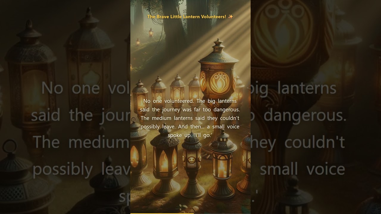 The Brave Little Lantern Volunteers! ✨ #Shorts