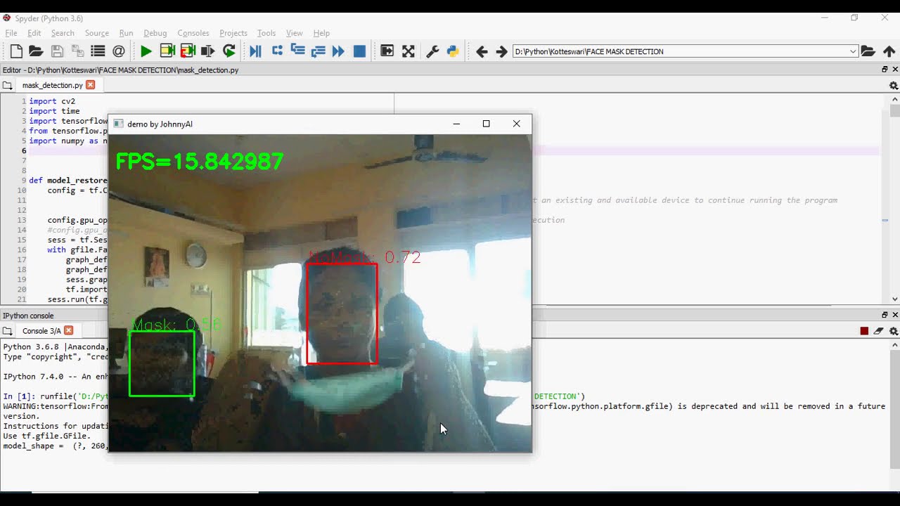 Face Mask Detections in Python - OKOK PROJECTS- Final Year Projects ...