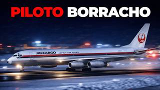 Japan Air Lines 1045: hielo en las alas, alcohol en cabina y pérdida total