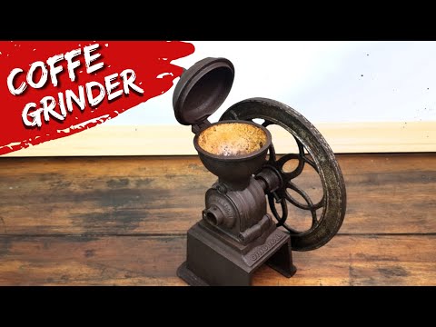 Rusty Old Coffee Grinder - Perfect Restoration