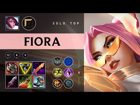 Fiora Top vs Mordekaiser - EUW Challenger Patch 25.24