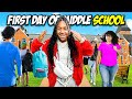 FIRST DAY OF MIDDLE SCHOOL