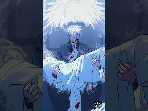 This changed him forever 😭💔 #gojo  #satorugojo  holding #riko one last time, #jujutsukaisen