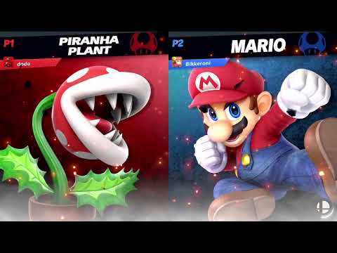 Dods (Piranha Plant) vs Bikkeroni (Mario) - Penta League Pools