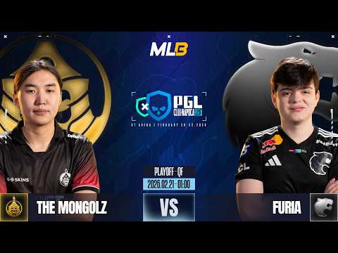 /MN/ THE MONGOLZ vs FURIA - PGL CLUJ-NAPOCA 2026 - PLAYOFF