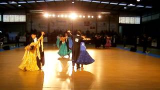 Semifinal Campionato galego de baile Manuel Trillo e Anastasia Zhitova