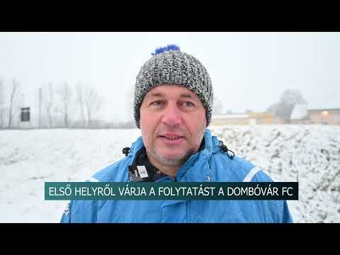 Első helyről várja a folytatást a Dombóvár FC foci csapata