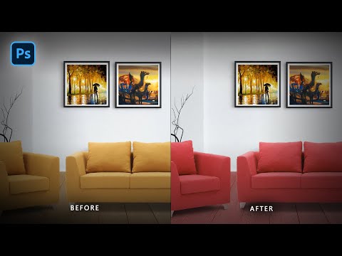 CHANGE COLOUR OF AN OBJECT FROM A PICTURE | PHTOSHOP TUTORIAL EP #1 |