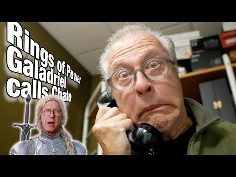 RoP Galadriel calls Chato. "Why do you HATE me?"