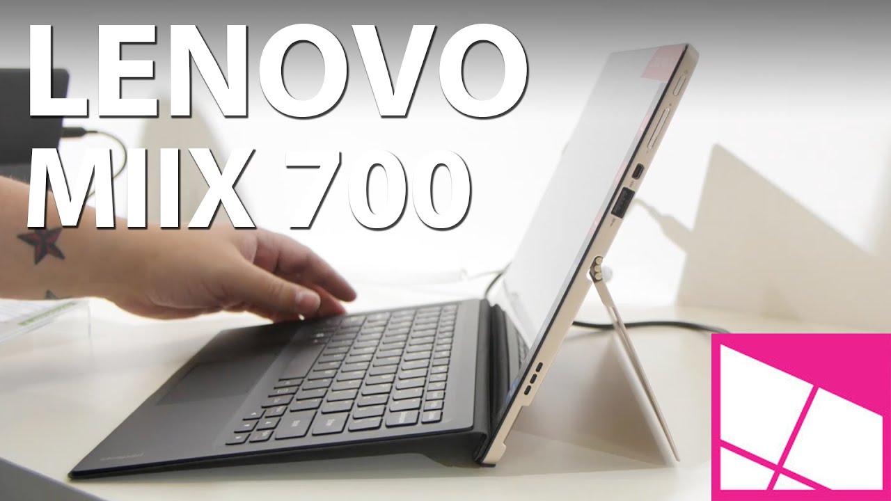 Lenovo Miix 700 hands-on: Looks like a Surface - YouTube