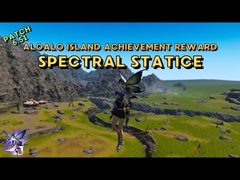 Spectral Statice - Mount Showcase | FFXIV Patch 6.51 Aloalo Island