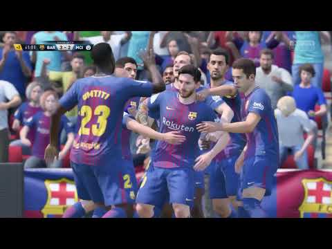 FIFA 18 ROAD TO DIVISION 1 PART 19 - BARCELONA VS MAN CITY - FIFA 18 Online Seasons Gameplay