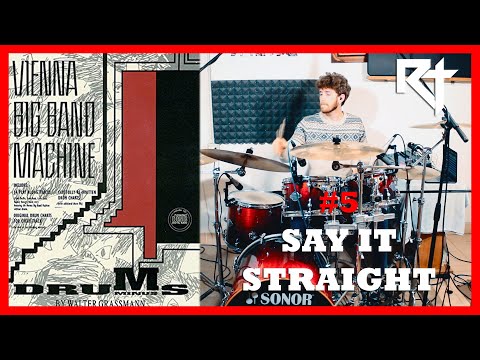 Vienna Big Band Machine - #5 Say It Straight | (Drum Playthrough by Roberto Toschi)