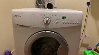 How to put Whirlpool washer in diagnostics