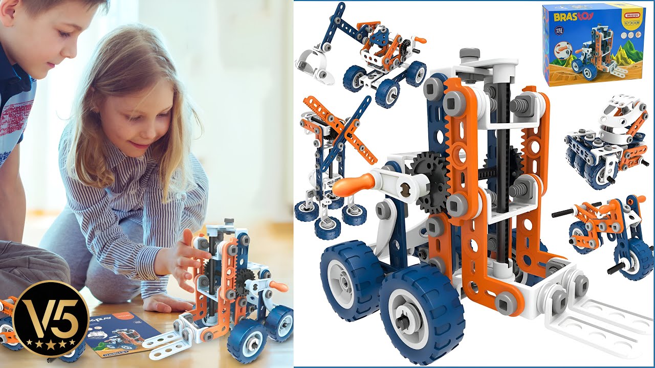 Miniatura da avaliação em vídeo de Kit de Robótica Educacional STEM Brastoy 6 em 1