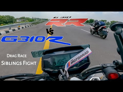 Thumbnail for BMW G310R Vs BMW G310RR | Drag Race | Shocking Results by BMW G310R