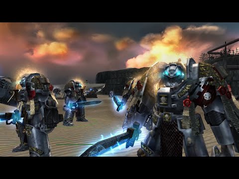 Gray Knights vs Khorne Legion: Dawn of War - Unification mod Survival | Warhammer 40k
