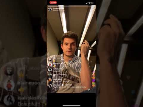 John Mayer- playing along with blues backing tracks