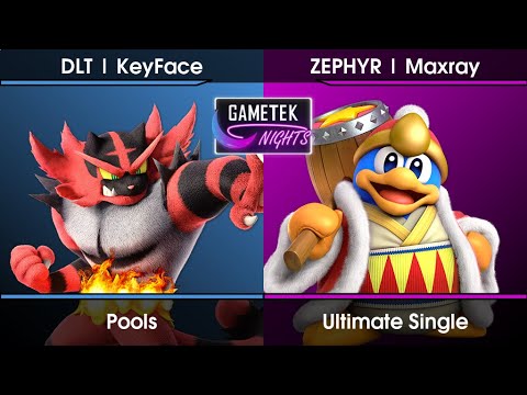 Gametek Night 2023.12 Pools - KeyFace (Incineroar) Vs. Maxray (King Dedede) SSBU Ultimate Tournament