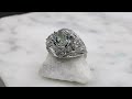 video - Royal Three Stone Engagement Ring