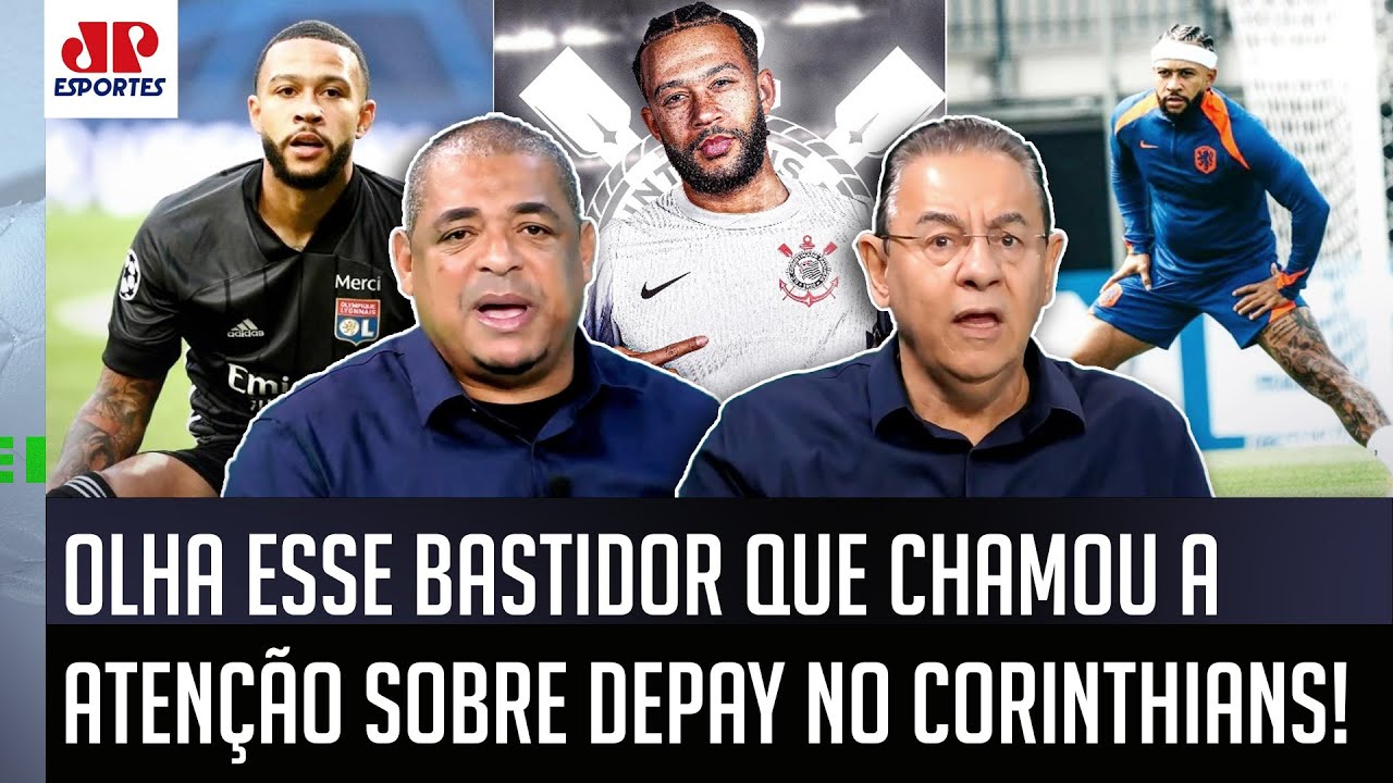 "ISSO É MUITO ESTRANHO, cara! A INFORMAÇÃO é que o Depay..." OLHA esse BASTIDOR sobre o Corinthians!