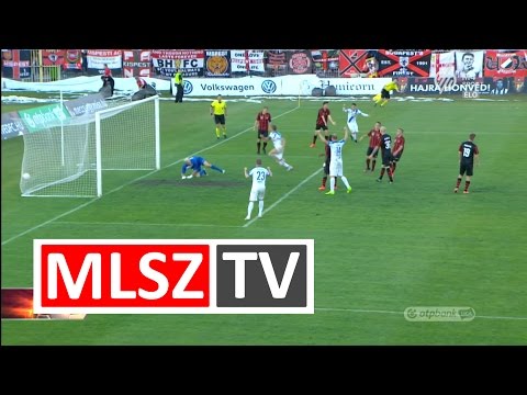 Myke Ramos gólja a Budapest Honvéd – MTK Budapest mérkőzésen