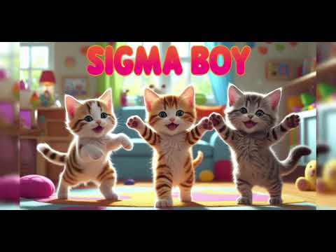Sigma Boy! Ultimate Cat Dance Party! 🕺 Sigma Boy Full Dance Compilation! #sigmaboy