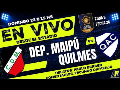DEPORTIVO MAIPÚ vs QUILMES | EN VIVO