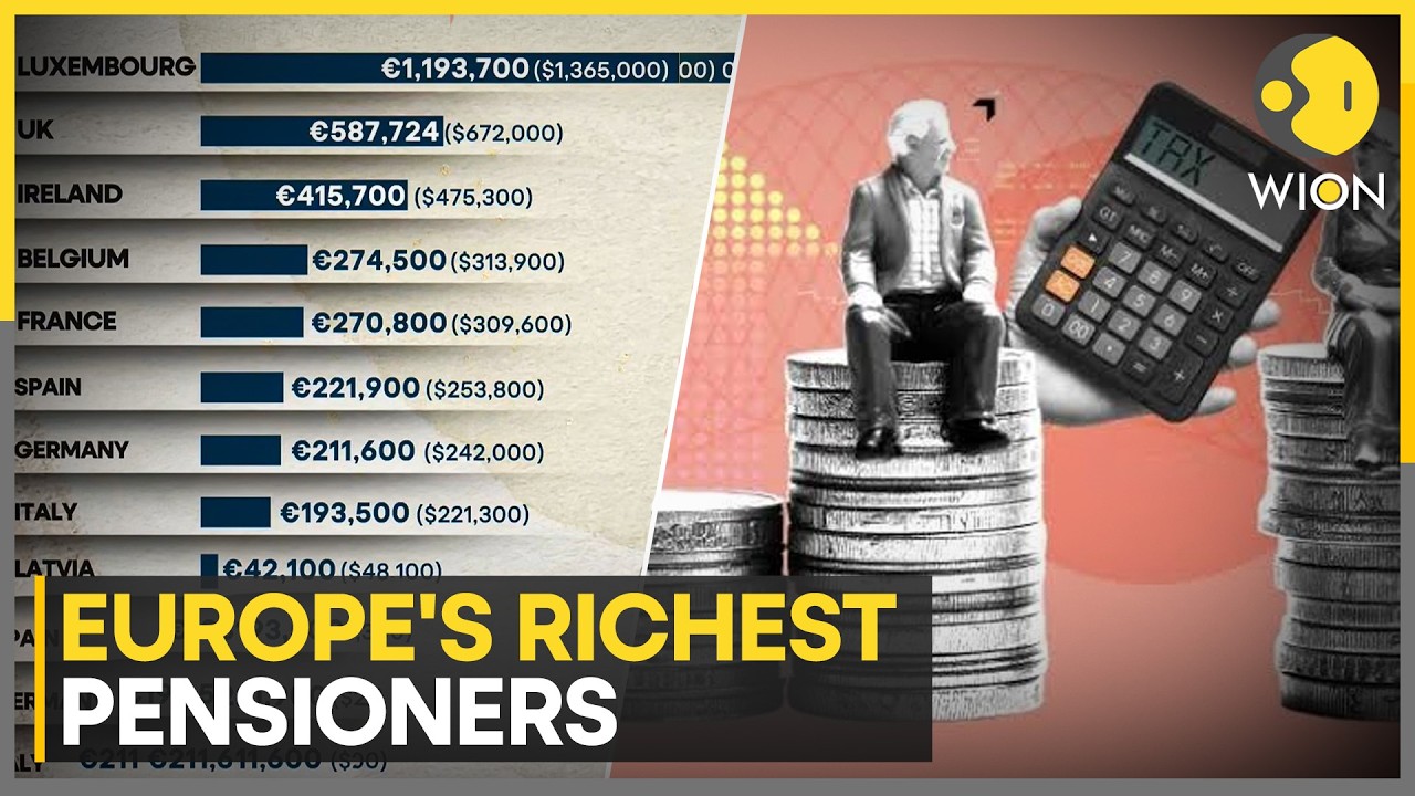 Europe's Richest Retirees Revealed | Why Luxembourg's Pensioners Are Wealthier Than The UK