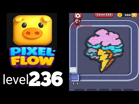 Pixel Flow Level 236 Walkthrough