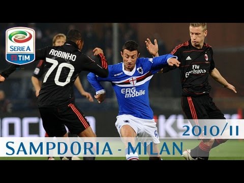 Sampdoria  - Milan - Serie A - 2010/11 - ENG