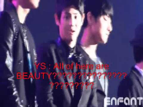 [Fancam] ENG SUB 111229 BEAST Yoseop Asking BEAUTY @ 2011 SBS Gayo Daejun