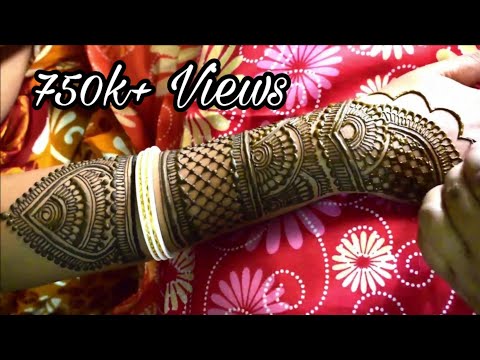 Full Hand Bridal Mehndi Design | Indian Henna Mehendi Design #49 || Sharmin Beautique 😍🙂