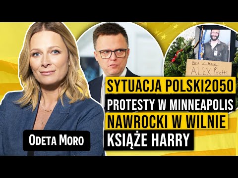 🔴 SYTUACJA POLSKI2050, PROTESTY W MINNEAPOLIS, NAWROCKI-ZEŁENSKI, KSIĄŻE HARRY | Onet Rano.
