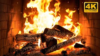 🔥 Cozy Crackling Fireplace (24/7) LIVE with Natural Fire Sounds and Burning Logs for Cozy Christmas