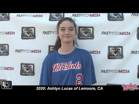 2020 Ashtyn Lucas Pitcher and Outfield Softball Skills Video - Clovis Rockets