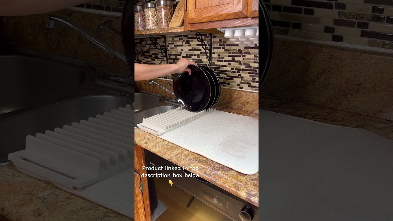 Amazon Kitchen Finds “dish drying rack, space saving” #amazonfinds2023 #kitchenfinds #ltkfind