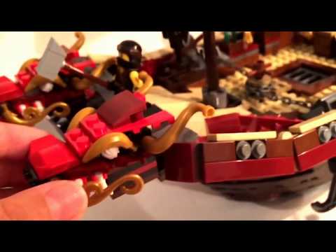 Lego Ninjago Movie Destiny's Bounty 70618 Review!
