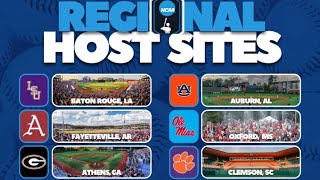 SEC Baseball Tourney Scores & Recap |Vanderbilt Wins The 2025 SEC 🏆| 8 SEC Teams Host Regional Sites