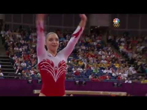 Aliya Mustafina's Bronze Medal Floor Exercise Routine EF - London 2012 Olympics