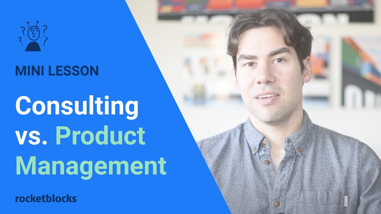 Consulting vs. product management - YouTube