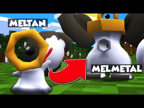 HOW To GET a MELTAN And MELMETAL In MINECRAFT PIXELMON