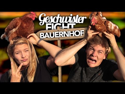 GESCHWISTER FIGHT - Bauernhof Edition | Joey's Jungle