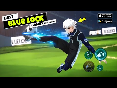 TOP 5 Best BLUE LOCK Games for Android and iOS in 2024 | Offline ✅